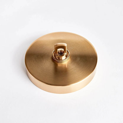 Gold & Glass Statement Chandelier