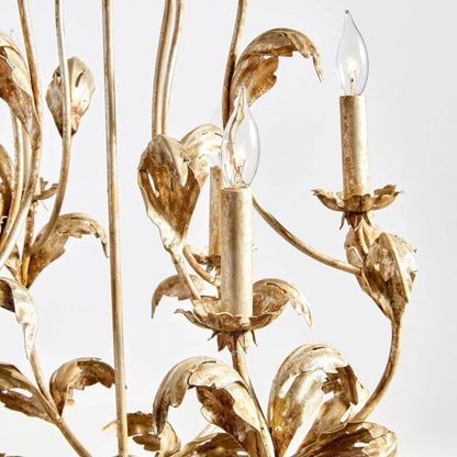 Florentine-Style Champagne Chandelier