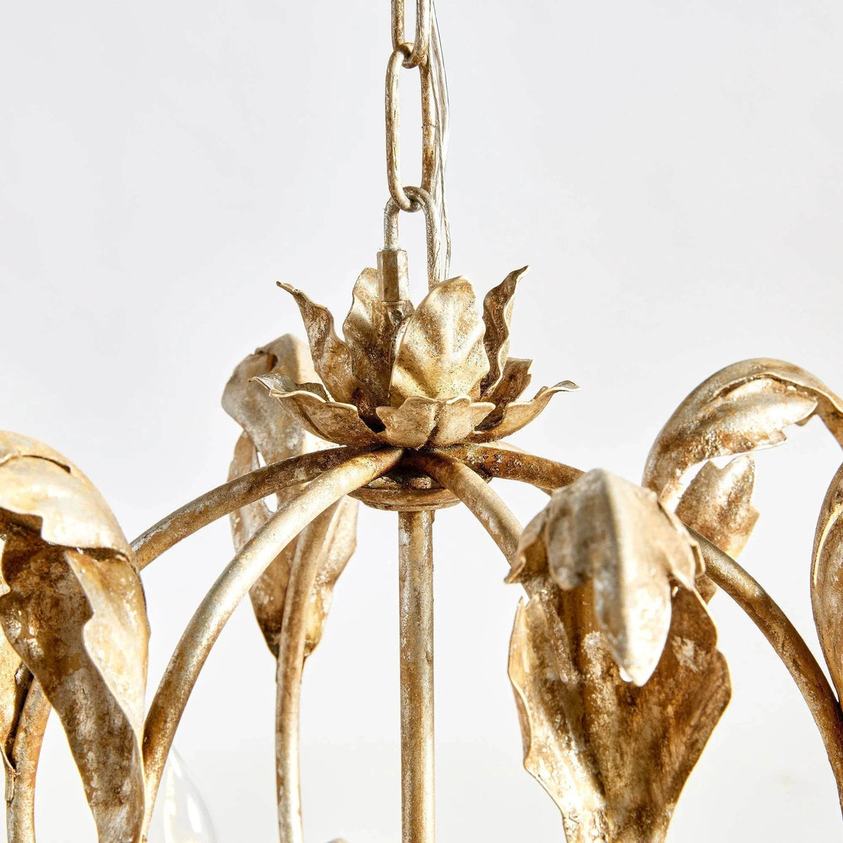 Florentine-Style Champagne Chandelier