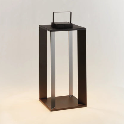 Solar LED Outdoor Lantern with Metal Frame