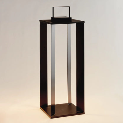 Solar LED Outdoor Lantern with Metal Frame