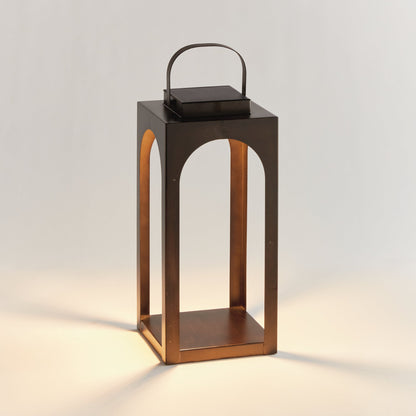 Arched Solar LED Outdoor Lantern
