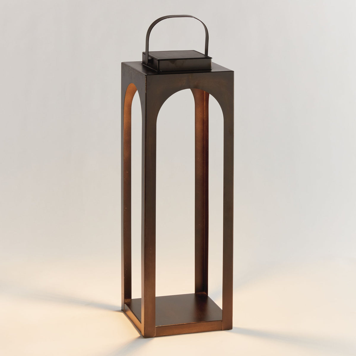 Arched Solar LED Outdoor Lantern