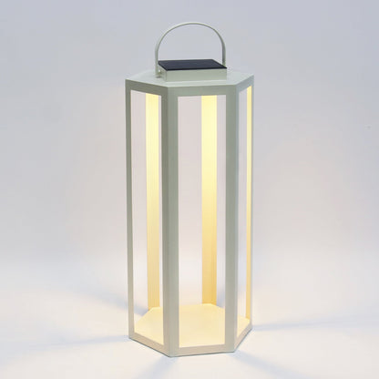 Solar LED Outdoor Lantern with Iron Frame