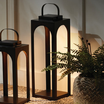 Arched Solar LED Outdoor Lantern