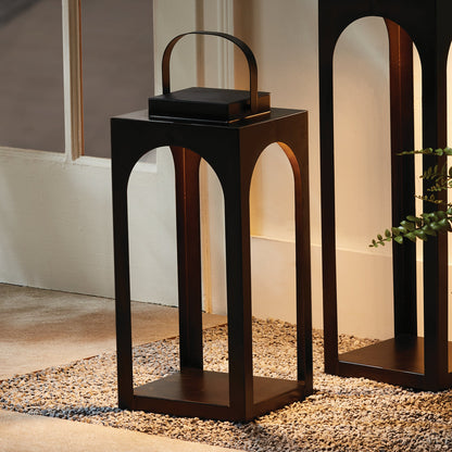 Arched Solar LED Outdoor Lantern