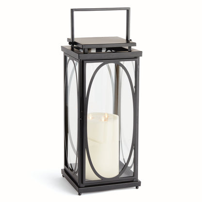 Oval Frame Candle Lantern