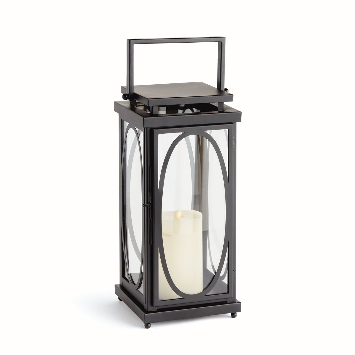 Oval Frame Candle Lantern