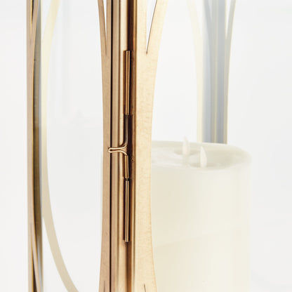 Oval Frame Candle Lantern