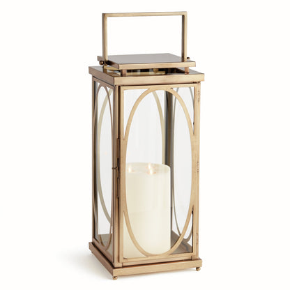 Oval Frame Candle Lantern