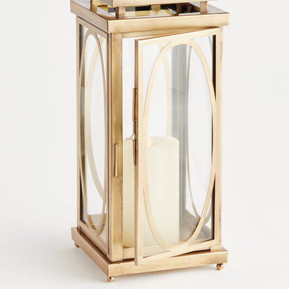 Oval Frame Candle Lantern