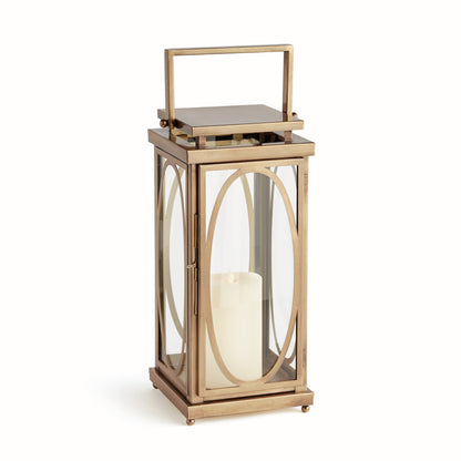 Oval Frame Candle Lantern