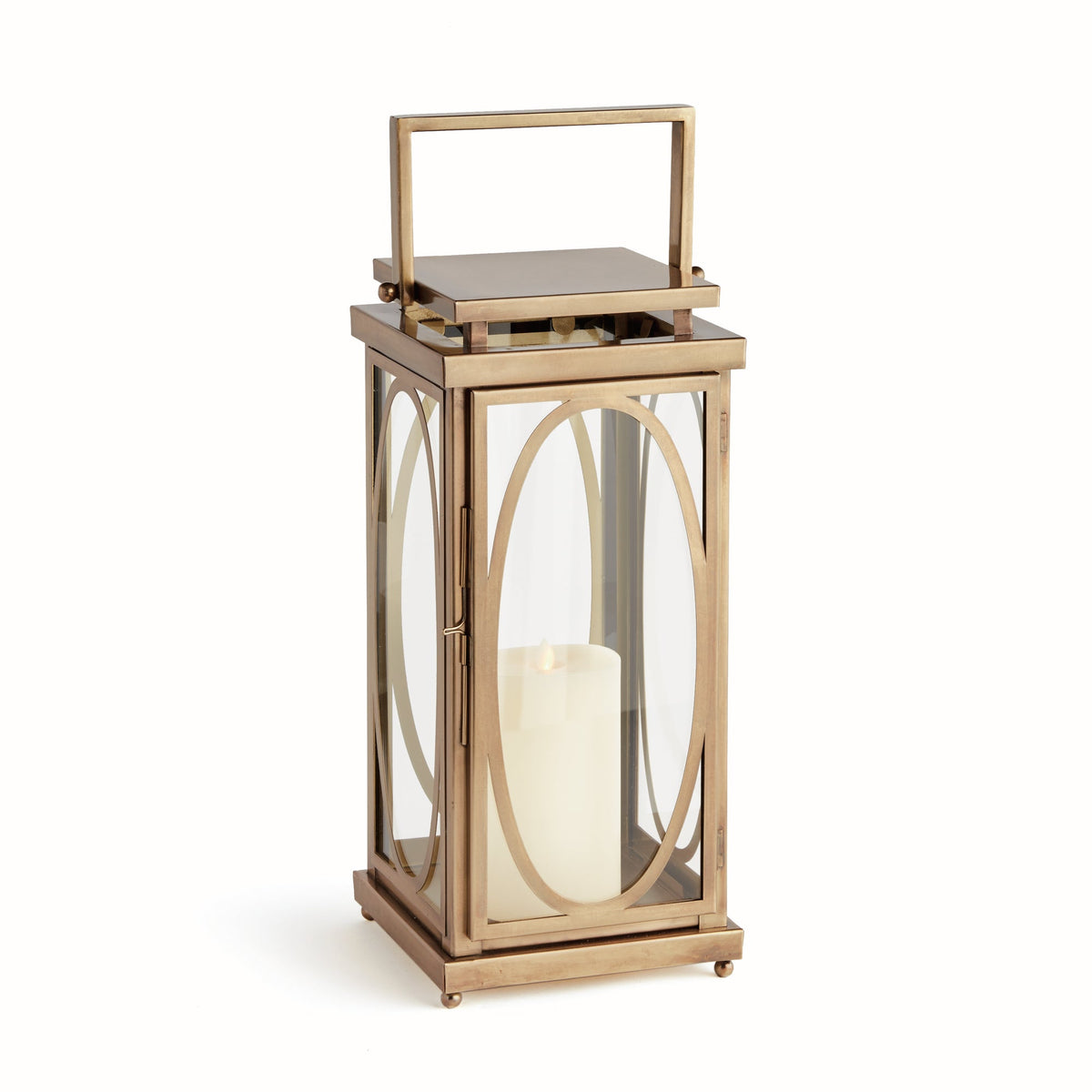 Oval Frame Candle Lantern