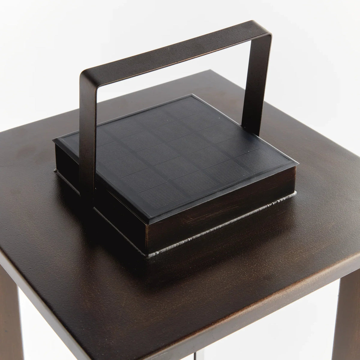 Solar LED Outdoor Lantern with Metal Frame