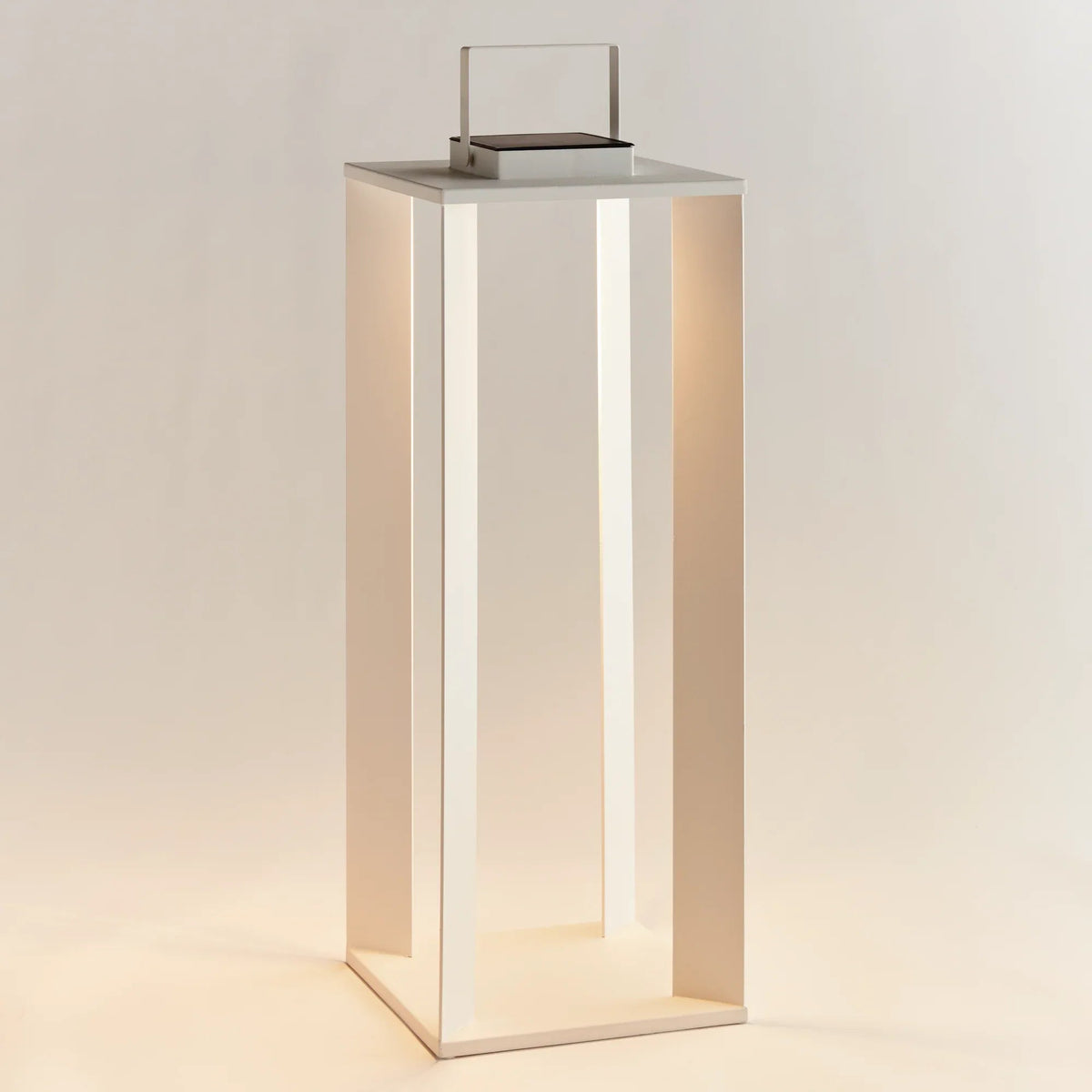 Solar LED Outdoor Lantern with Metal Frame