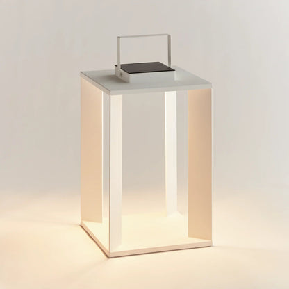 Solar LED Outdoor Lantern with Metal Frame